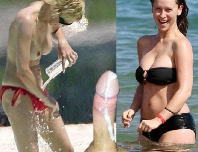 CELEBRITY BIKINI CHOICE - WHICH ONE GETS THE CUM 6 of 28 pics