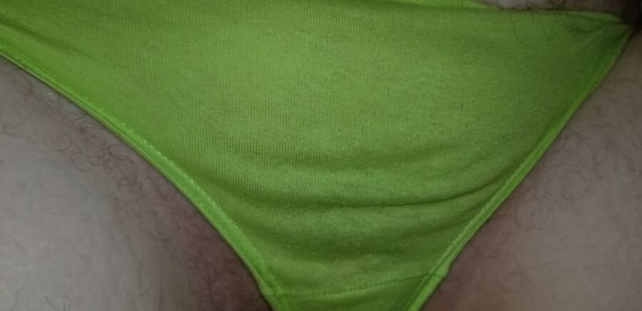 Cotton green panties  10 of 31 pics