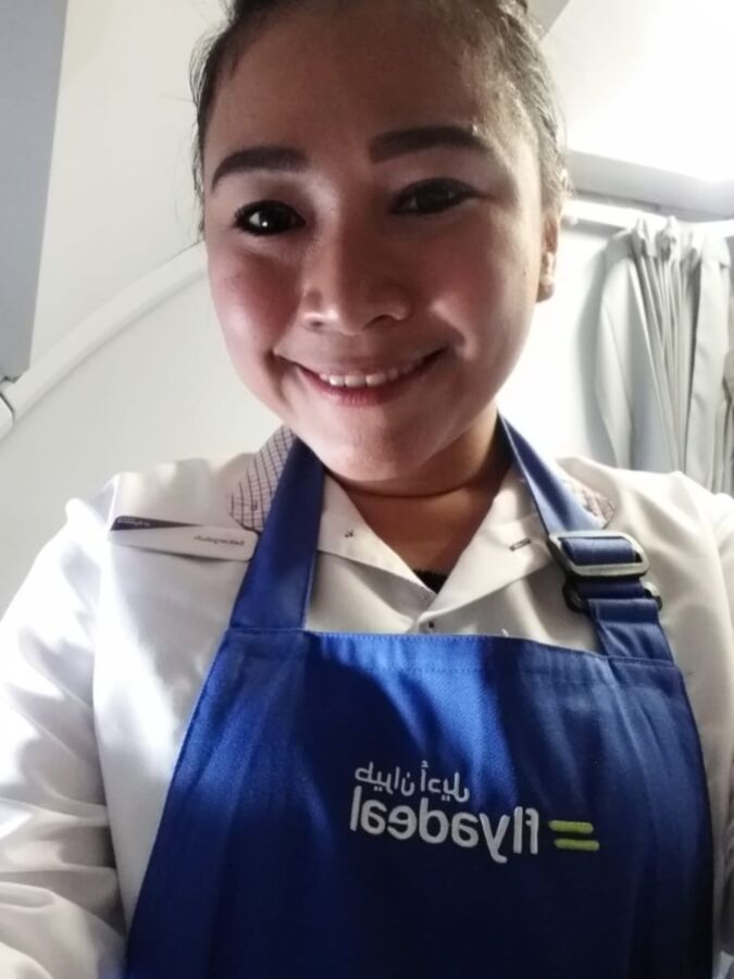 Sekargaluh, Indonesian flight attendant at flyadeal Saudi Arabia 10 of 42 pics