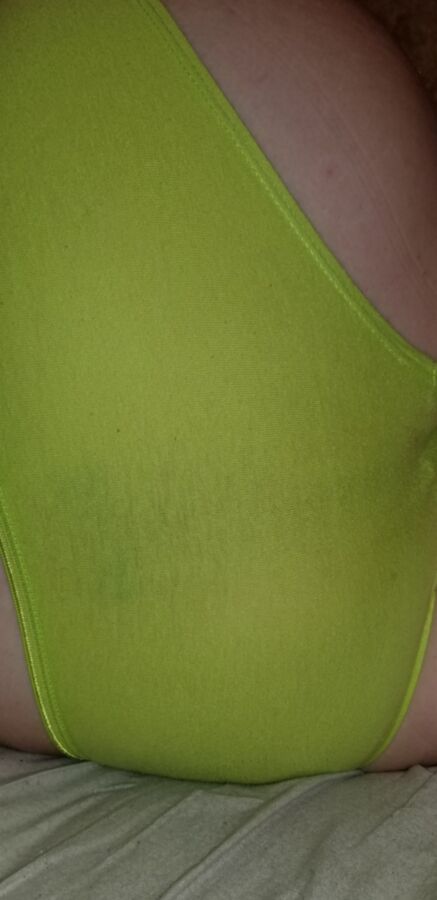 Cotton green panties  16 of 31 pics