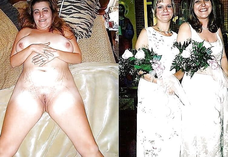 Dressed/undressed Brides - they do all kinds of things ... 15 of 20 pics