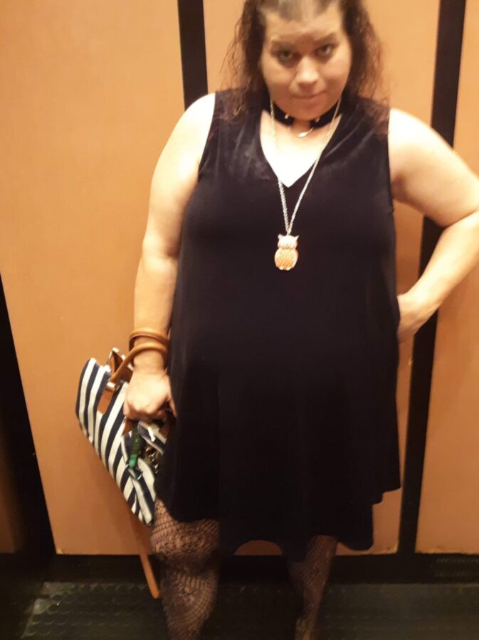 Wife In Her New Little Black Dress For Comments 16 of 17 pics