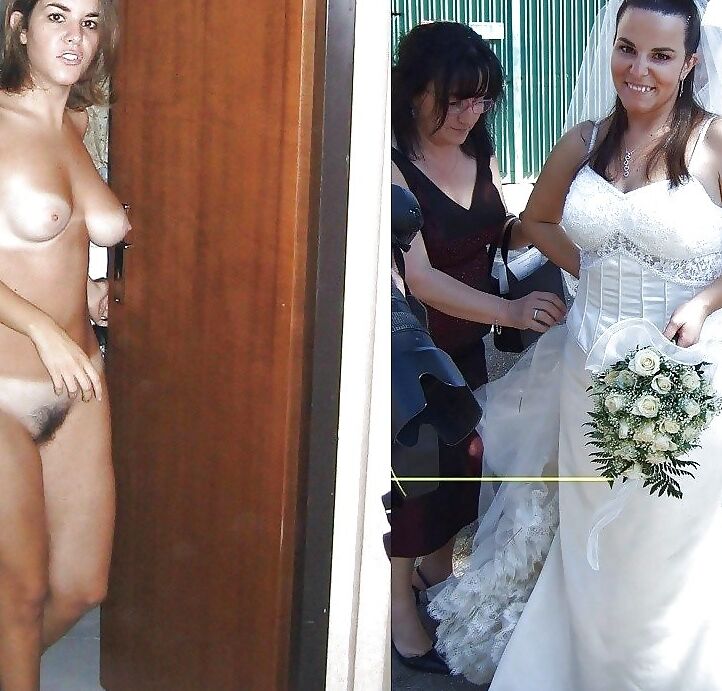 Dressed/undressed Brides - they do all kinds of things ... 2 of 20 pics