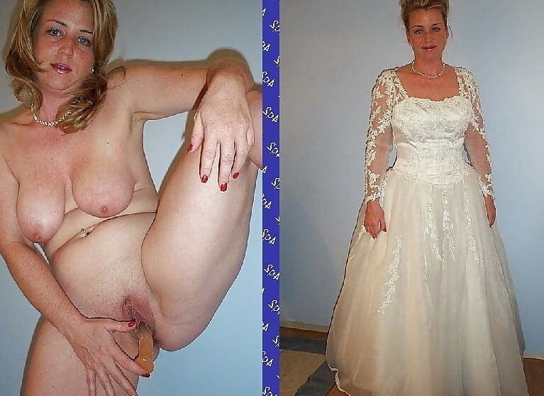 Dressed/undressed Brides - they do all kinds of things ... 17 of 20 pics
