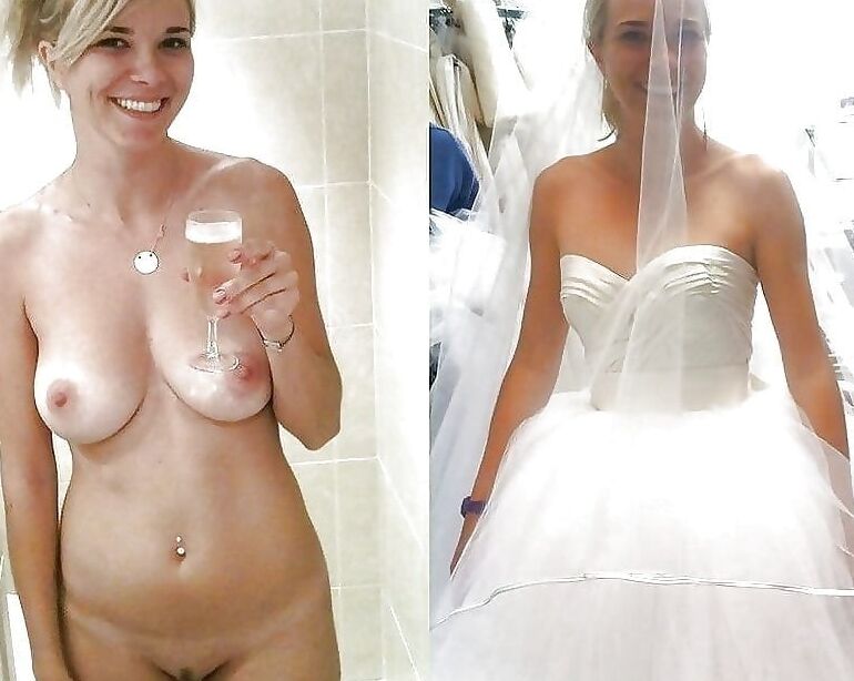 Dressed/undressed Brides - they do all kinds of things ... 10 of 20 pics