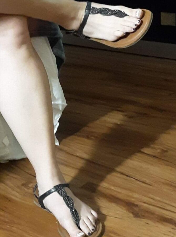 Wife In Dress & Strappy Sandals For Comments 10 of 17 pics