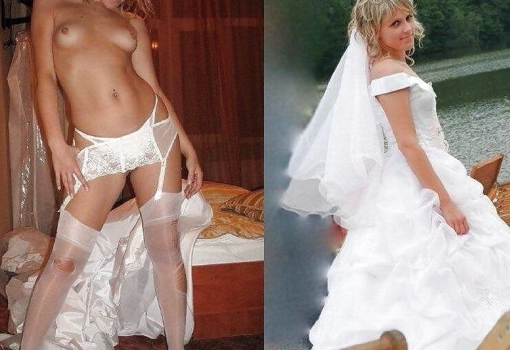 Dressed/undressed Brides - they do all kinds of things ... 16 of 20 pics