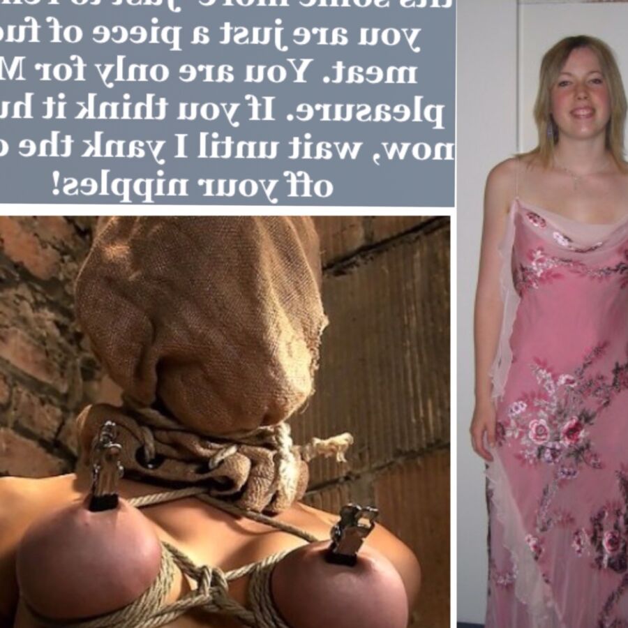 Slave UK girlfriend captions 5 of 6 pics