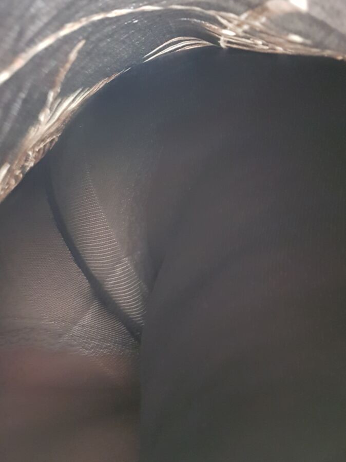 Lovely upskirt of a chubby coworker (candid) 8 of 23 pics