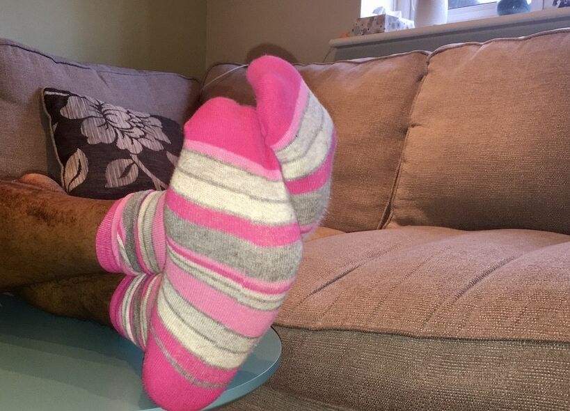 Pink Stripy Socks 3 of 35 pics