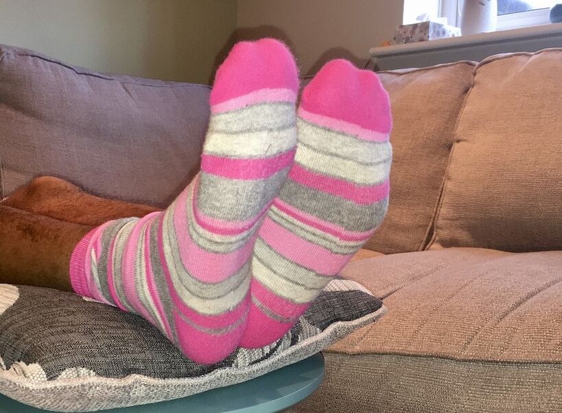 Pink Stripy Socks 1 of 35 pics