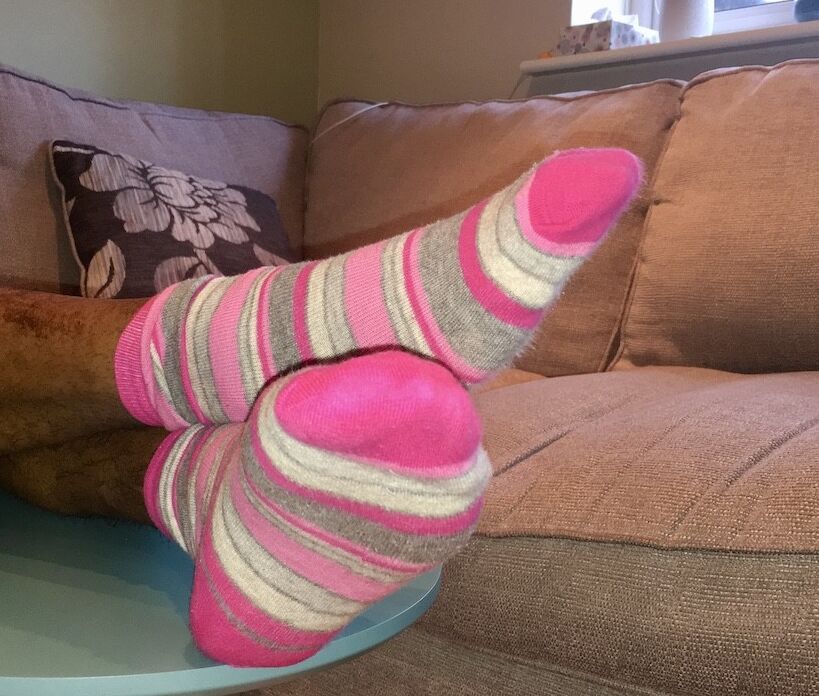 Pink Stripy Socks 4 of 35 pics