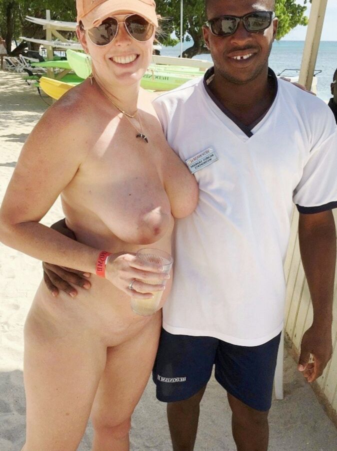 White Wife on BBC Vacation 7 of 69 pics