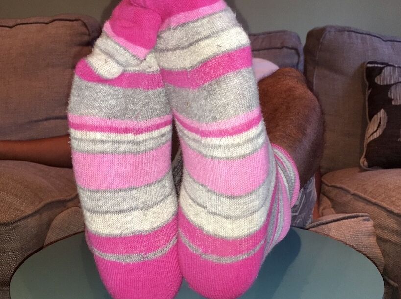 Pink Stripy Socks 7 of 35 pics