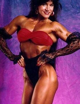 Lisa Lorio! Such a Cute Retro Muscle Beauty! 14 of 42 pics