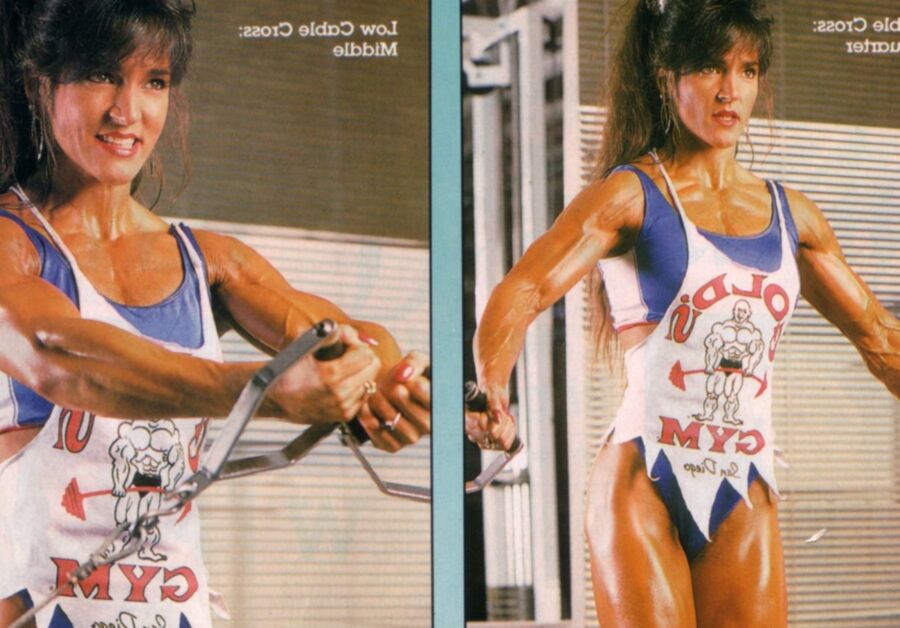 Lisa Lorio! Such a Cute Retro Muscle Beauty! 1 of 42 pics