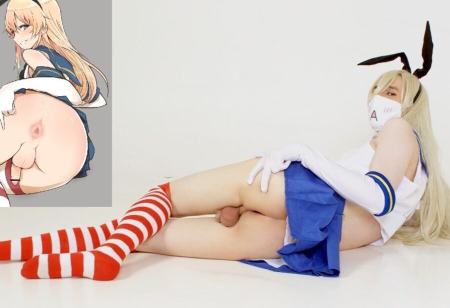 Shimakaze nude cosplay 4 of 4 pics