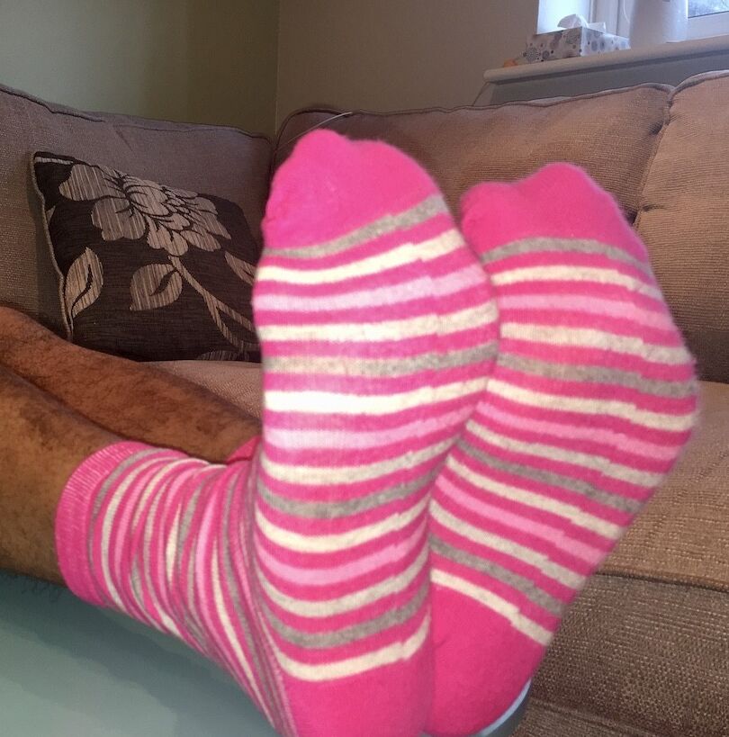 Pink Stripy Socks 24 of 35 pics