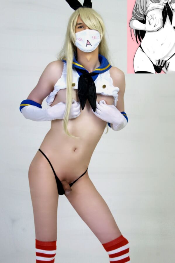 Shimakaze nude cosplay 3 of 4 pics