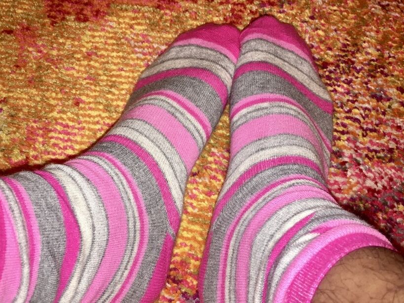 Pink Stripy Socks 17 of 35 pics