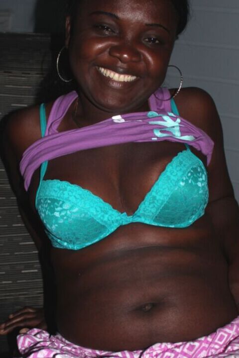 Cute Black Girl in Pretty Blue Underwear 3 of 23 pics