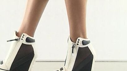 White stiletto heels/boots/sneakers 16 of 168 pics