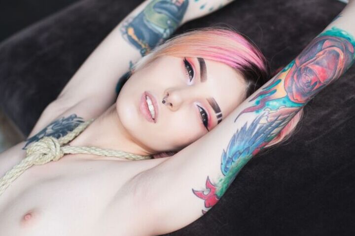 Suicide Girls - Snowyfeles - Tie me up 21 of 55 pics