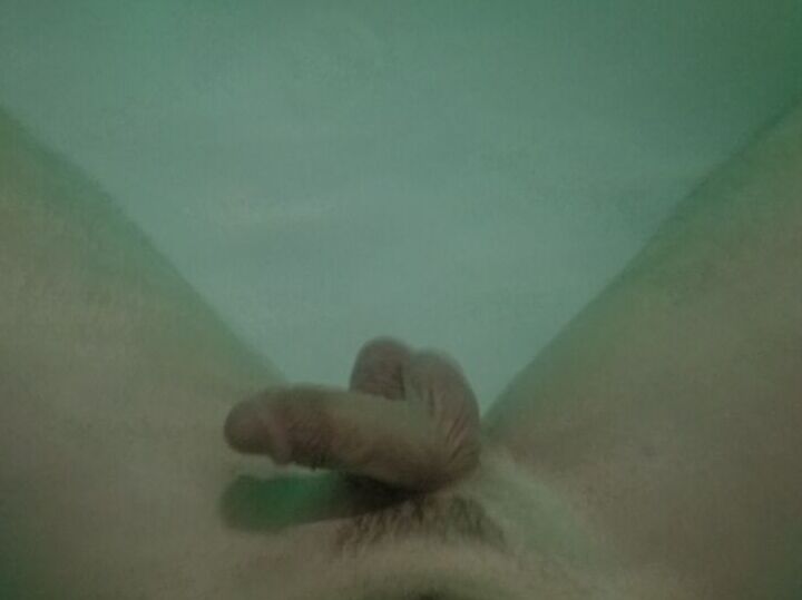 Sissy in hot tub with plug 3 of 11 pics