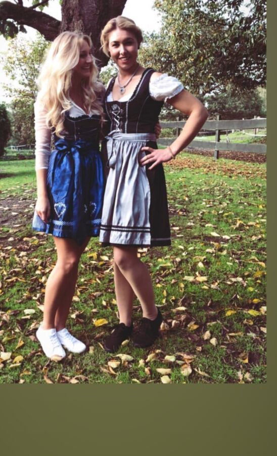 Bekannten Dirndl mix, welche ist die geilste ? Fuer mehr info PM 16 of 49 pics