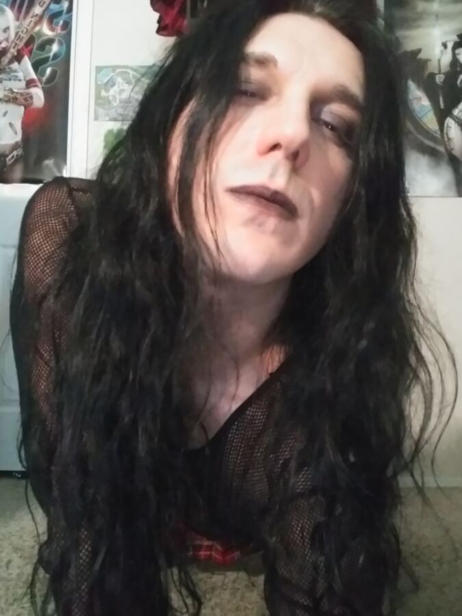 Goth schoolgirl no makeup (with cum on feet in leggings gifs) 13 of 30 pics
