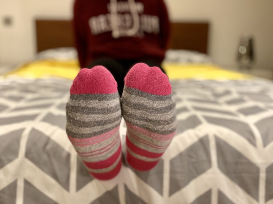 Pink Stripy Socks - Light 1 of 20 pics