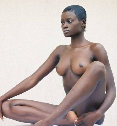 Karloucha - slim black ebony teen with perky tits 7 of 8 pics