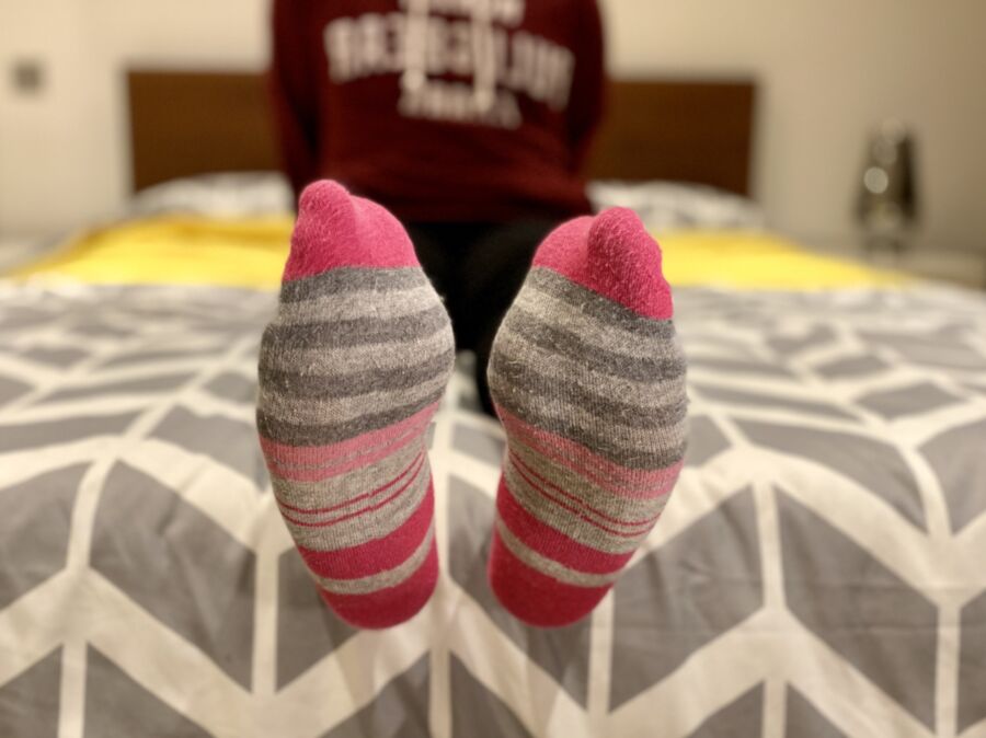 Pink Stripy Socks - Light 3 of 20 pics