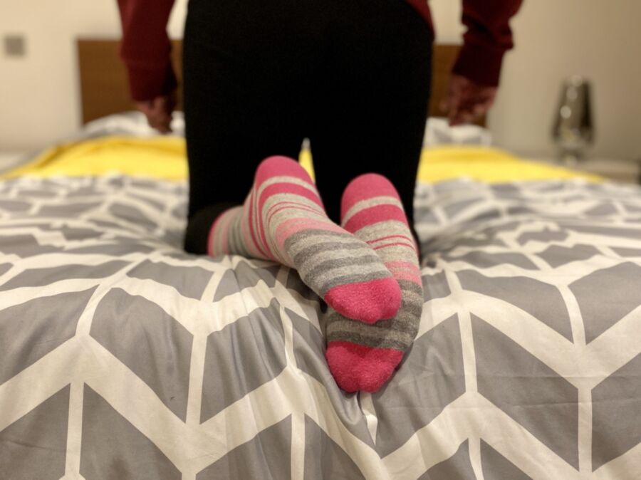 Pink Stripy Socks - Light 13 of 20 pics