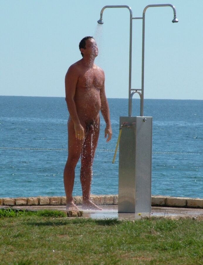 Nudist Beach Showers 6 of 52 pics