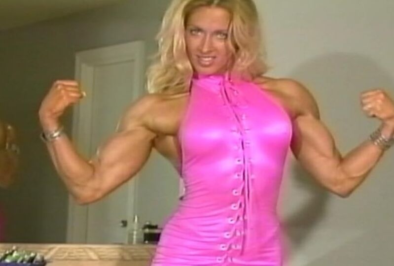 Debbie Kruck! Classic Blonde Muscles! 7 of 74 pics