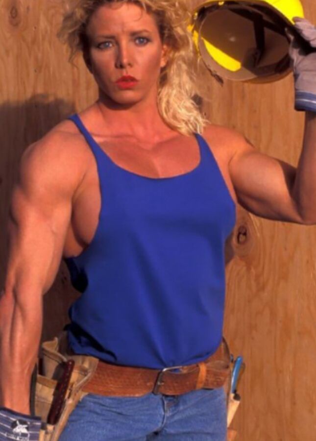 Debbie Muggli! Blonde Bodybuilding Vintage Mommy! 21 of 34 pics