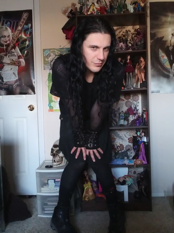 Naughty Goth Boy (With gifs) 6 of 44 pics