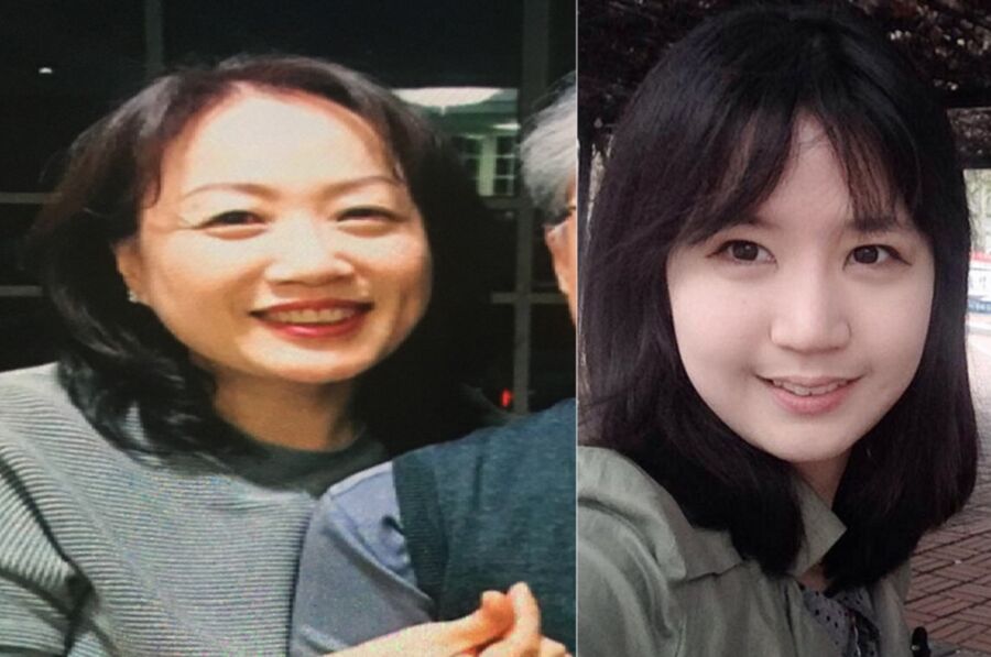 Degrade this Korean mom and daughter- Jihye and Hyemin 9 of 12 pics