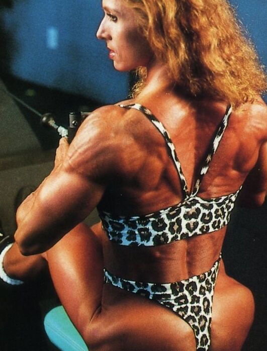 Debbie Mcknight! Big Hair And Bigger Tanned Muscles! 15 of 20 pics