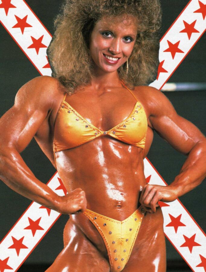 Debbie Mcknight! Big Hair And Bigger Tanned Muscles! 2 of 20 pics