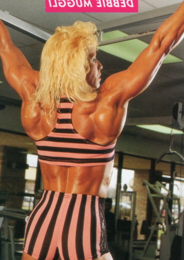 Debbie Muggli! Blonde Bodybuilding Vintage Mommy! 22 of 34 pics