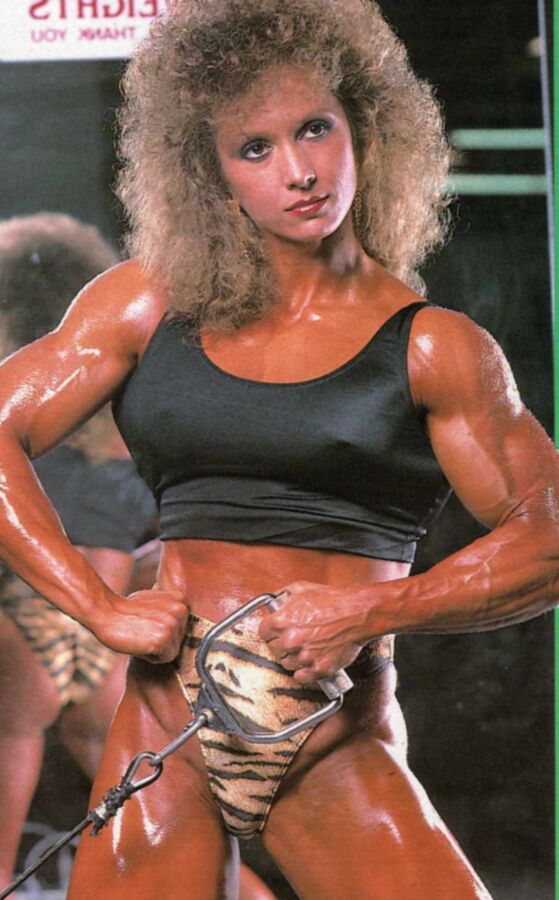 Debbie Mcknight! Big Hair And Bigger Tanned Muscles! 6 of 20 pics