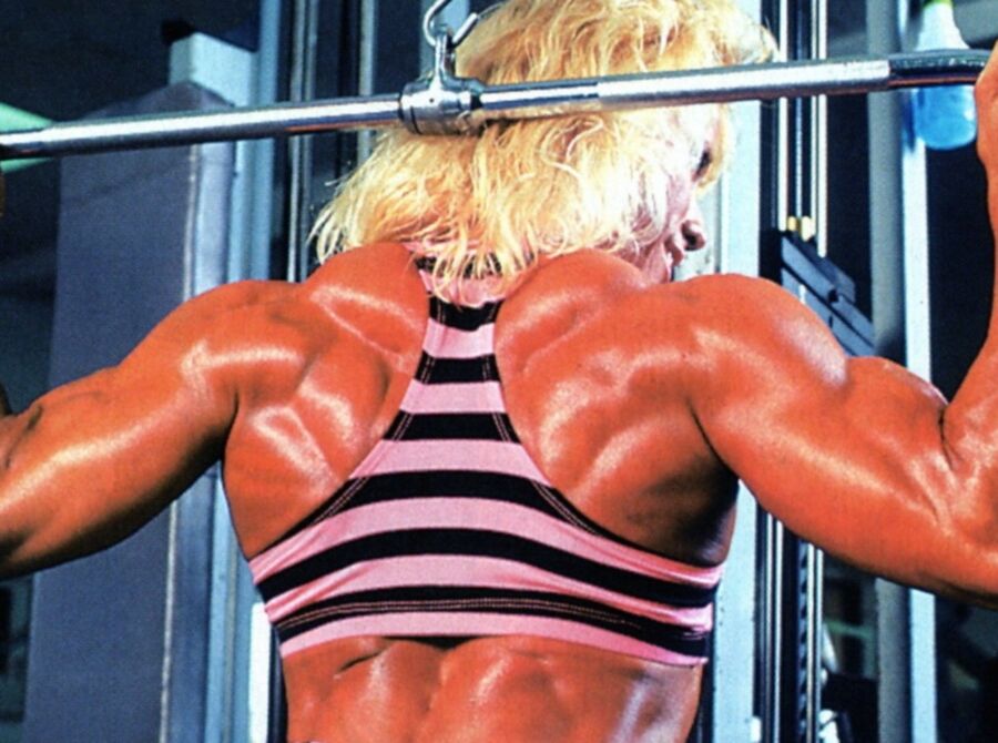 Debbie Muggli! Blonde Bodybuilding Vintage Mommy! 23 of 34 pics