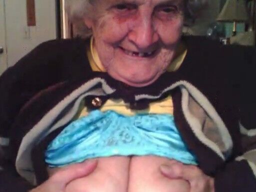 Granny Shows Her Tits