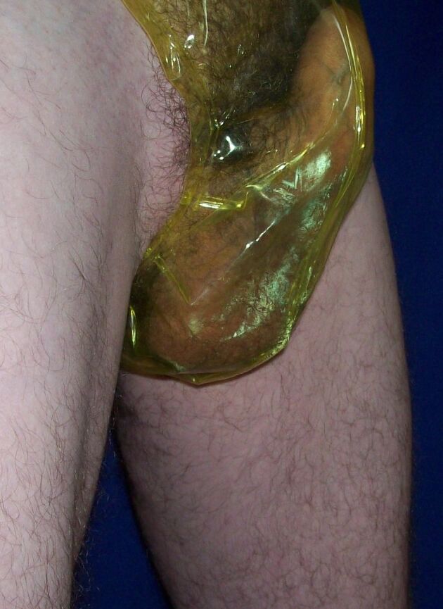 me in clear and shiny plastic panties 11 of 18 pics