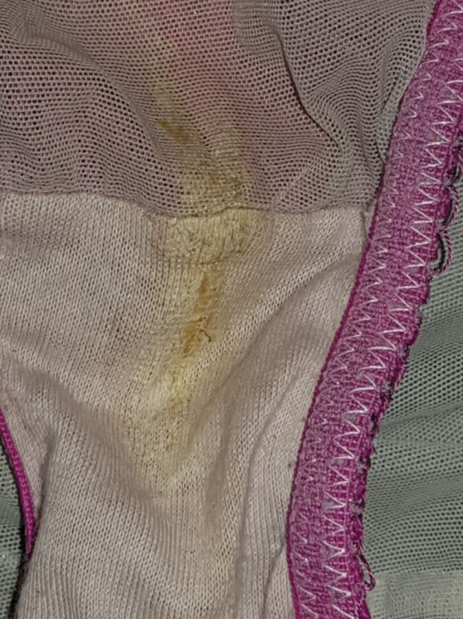 Worn, soiled knickers of my wife 3 of 24 pics