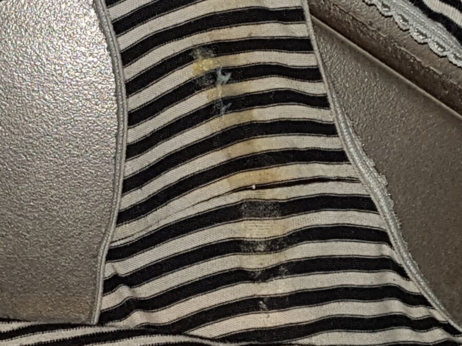 Worn, soiled knickers of my wife 16 of 24 pics