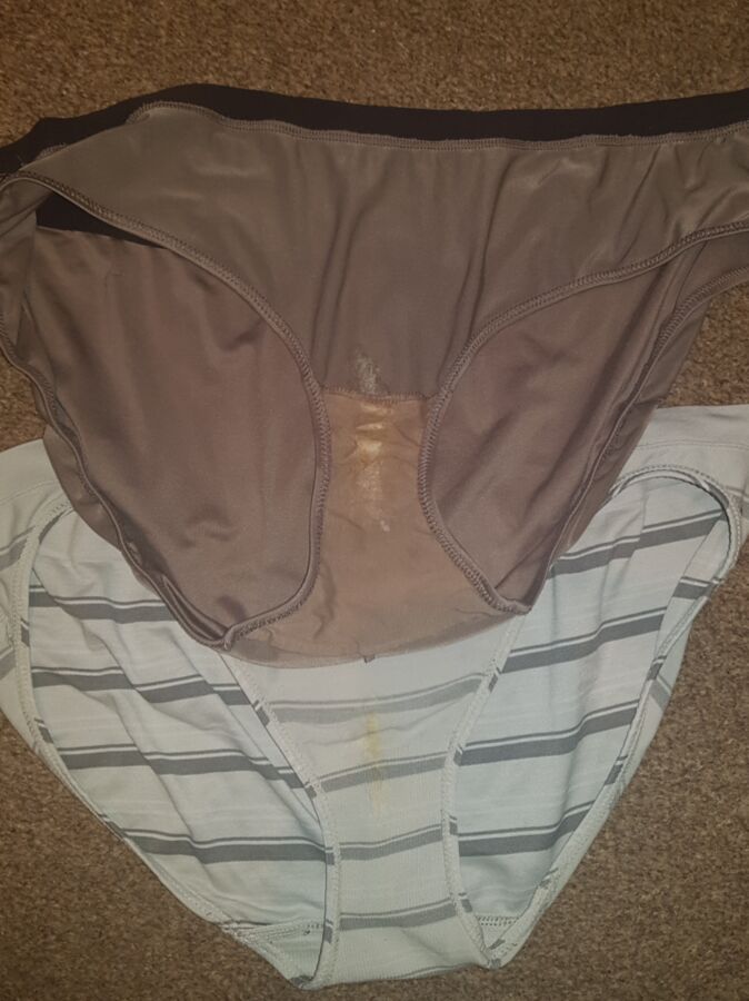 Worn, soiled knickers of my wife 20 of 24 pics