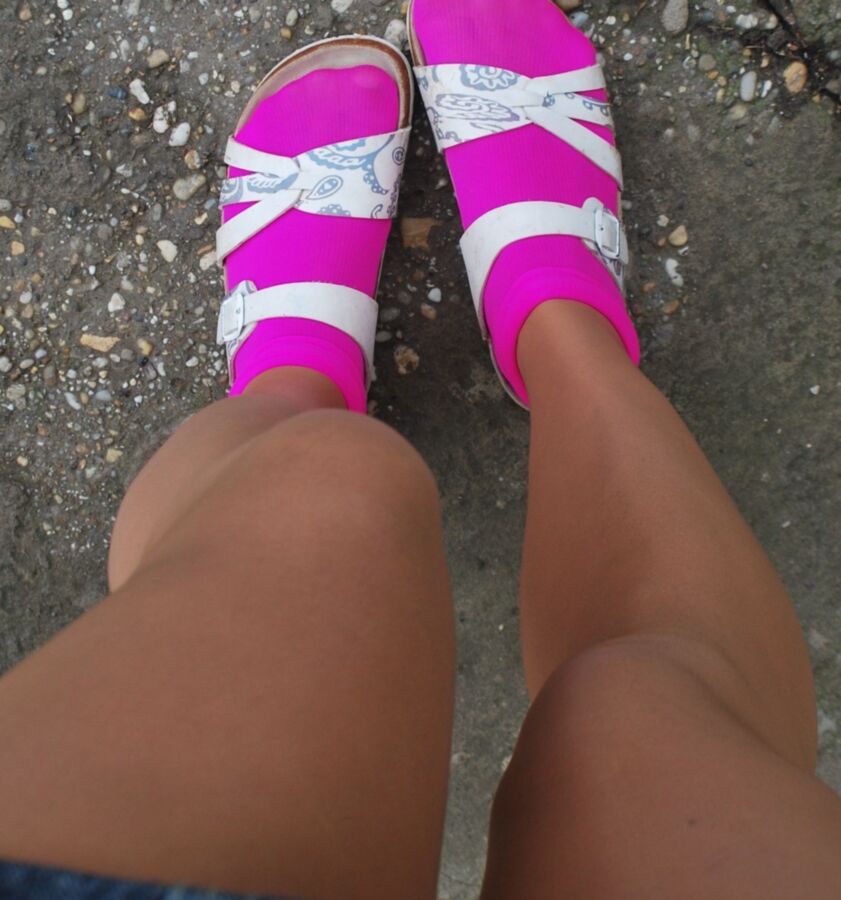 For socks fan - found my cute pink ones 19 of 27 pics